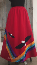 Load and play video in Gallery viewer, two eagles ribbon rain skirt 360 video