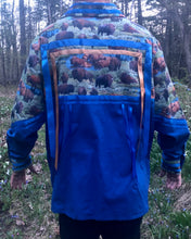 Load image into Gallery viewer, Buffalo ribbon shirt back view
